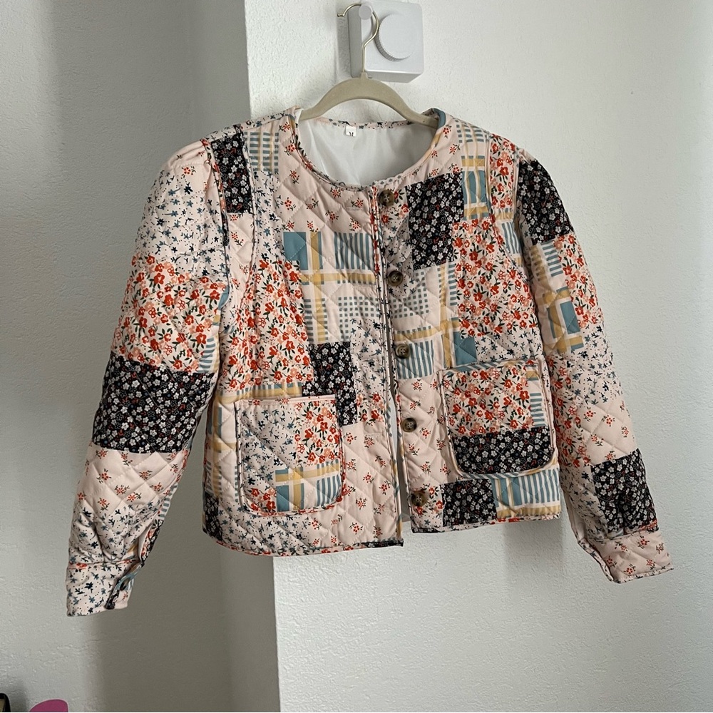 Quilted Patchwork Jacket